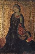 Simone Martini Madonna of the Annunciation painting
